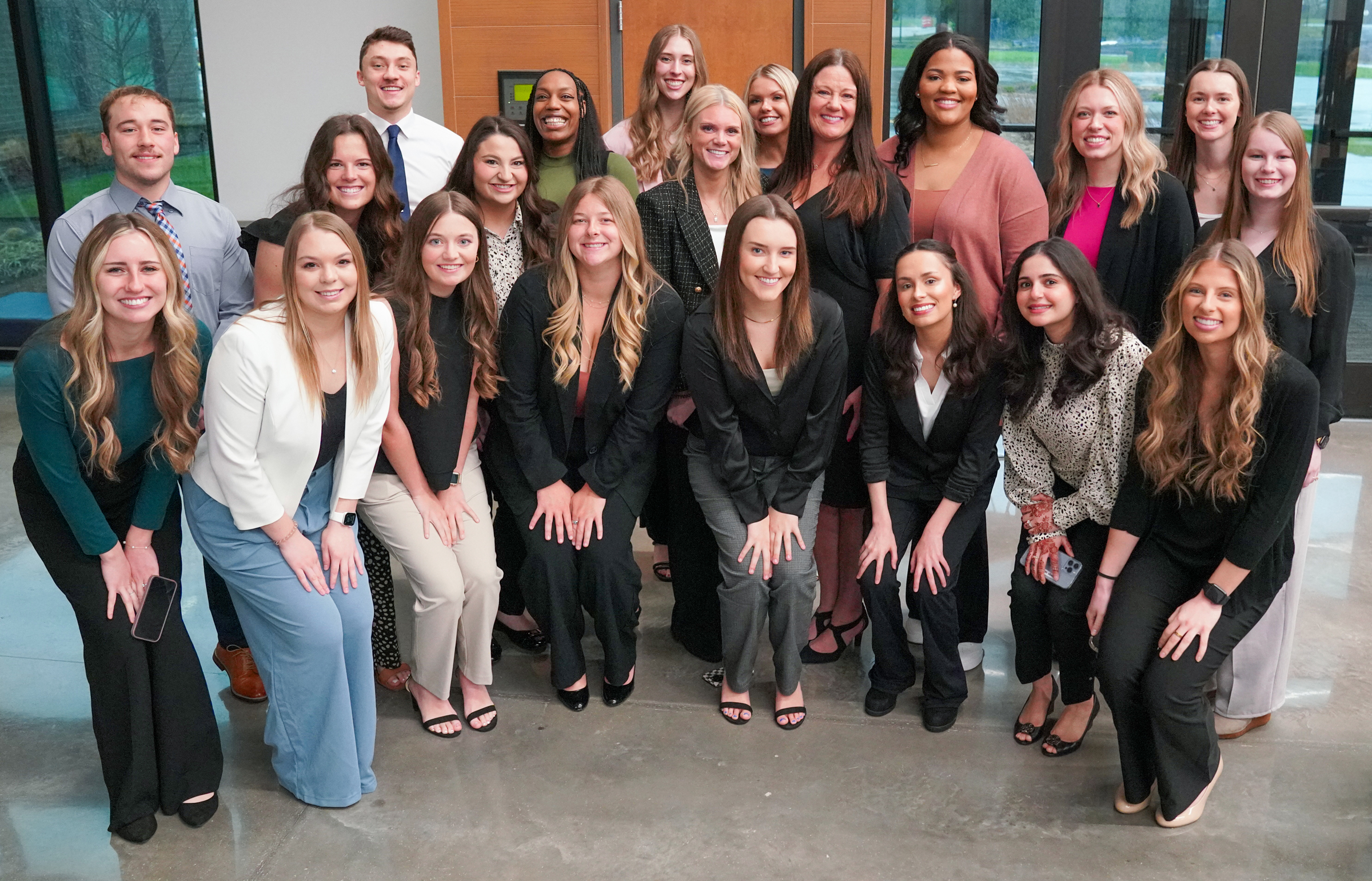 Dental hygiene students