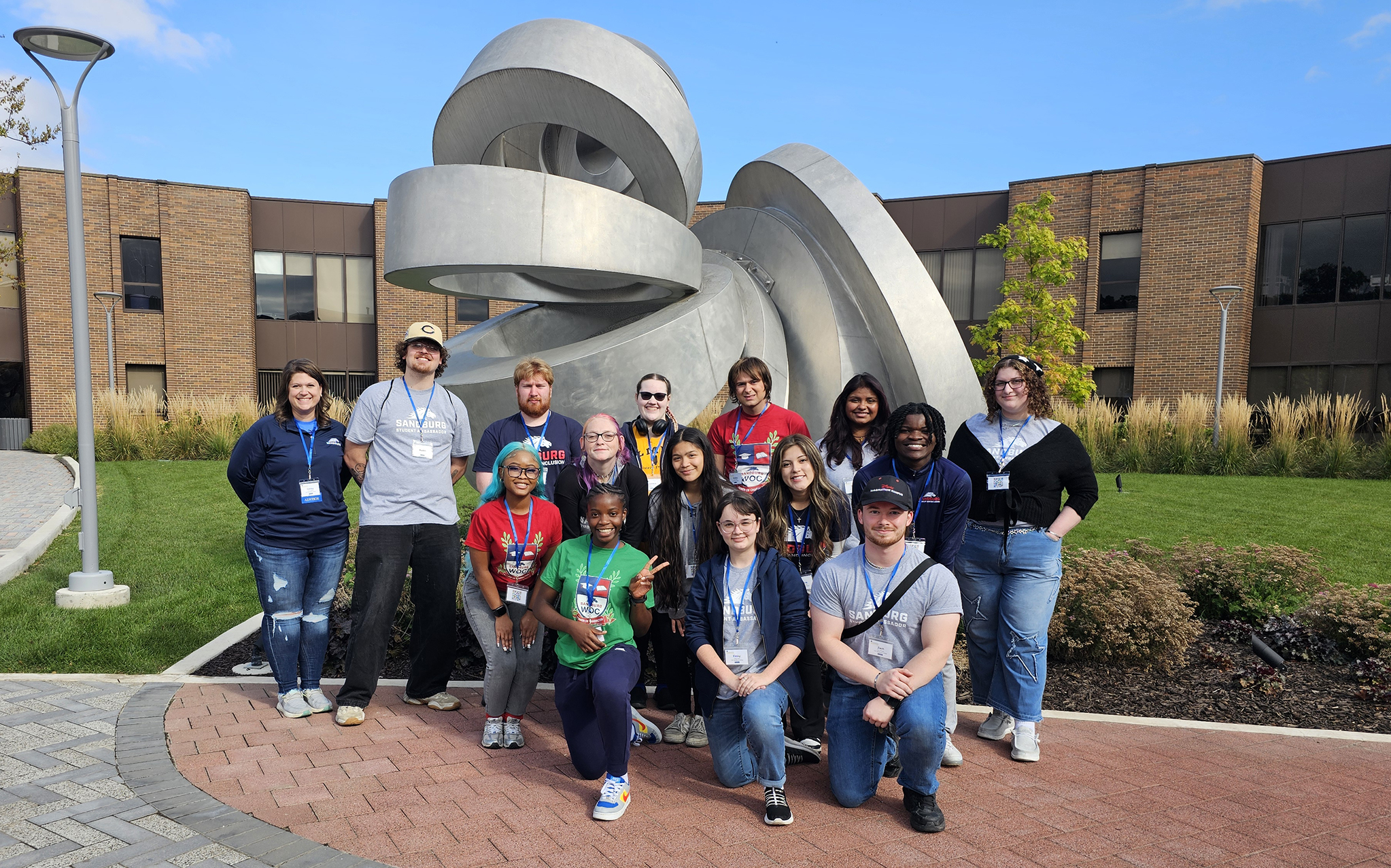 Students at Leading Illinois Together Conference