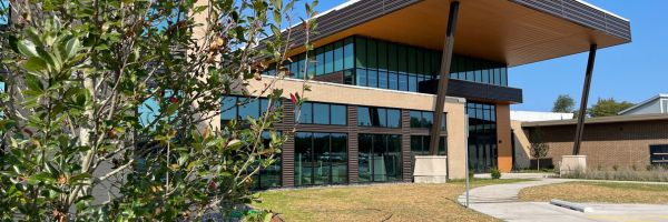 Front side of Sandburg's Science & Technology Center