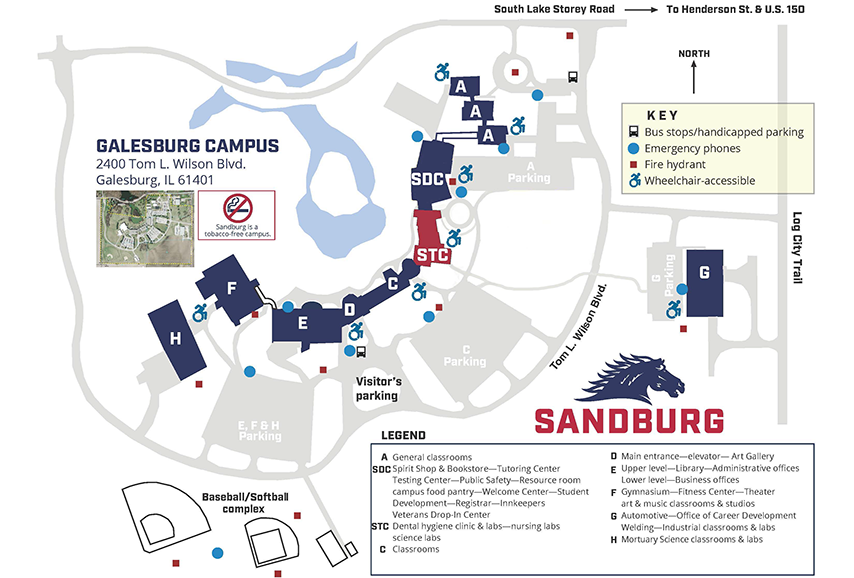 campus map.