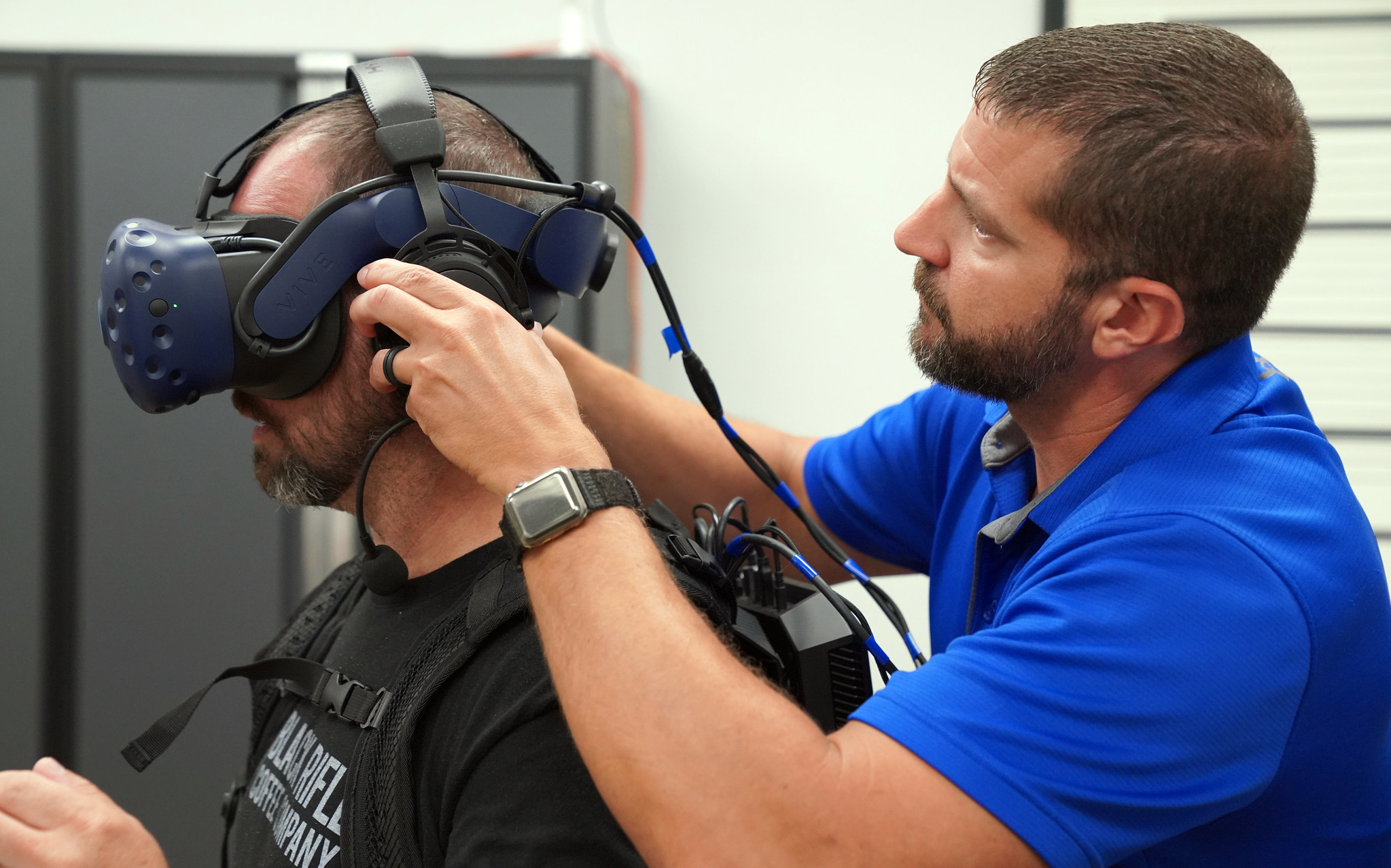 VR training lab